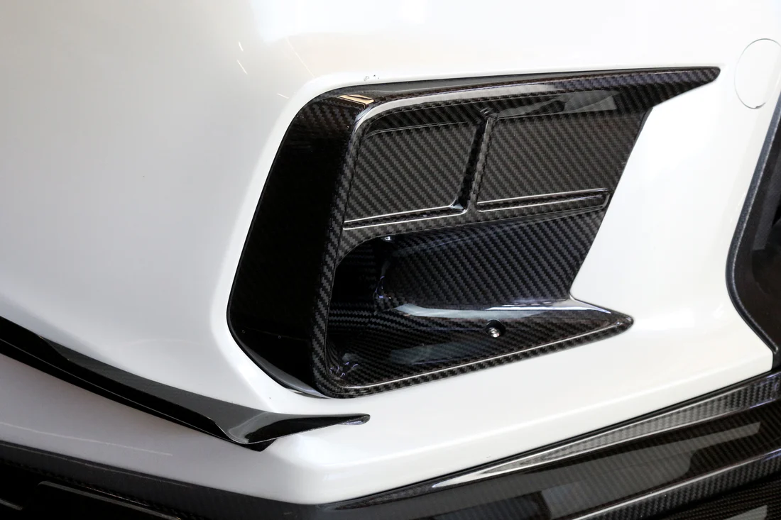 APR- Subaru WRX STI Carbon Fiber Front Bumper Bottom Canards 2018-2021