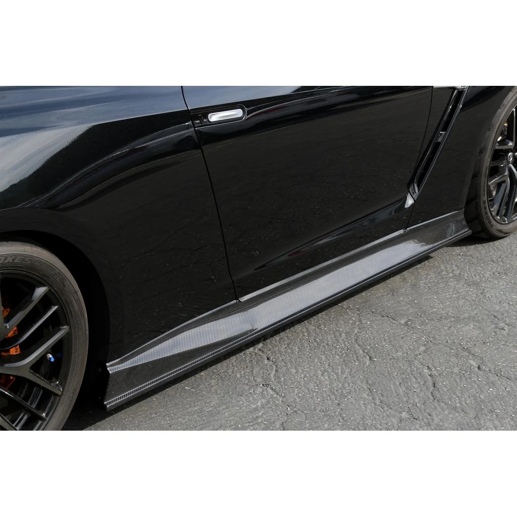 APR- Nissan GTR R35 Side Rocker Extensions/ Side Skirt 2017-Up