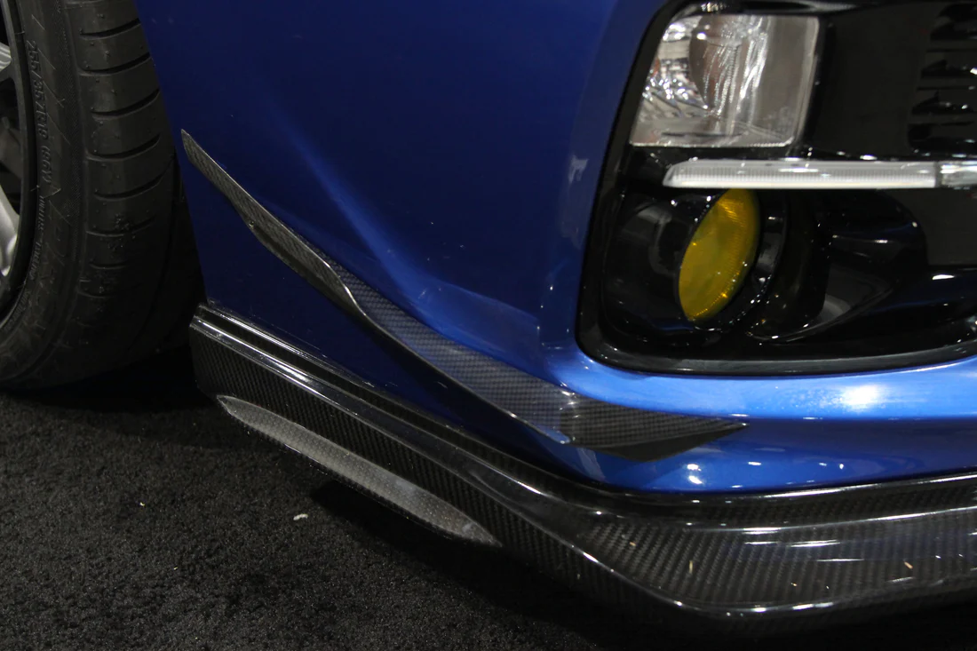 APR- Subaru WRX STI Carbon Fiber Front Bumper Bottom Canards 2015-2017