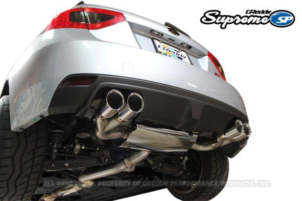 GReddy Supreme SP Exhaust - Subaru STI (GRB) Hatchback