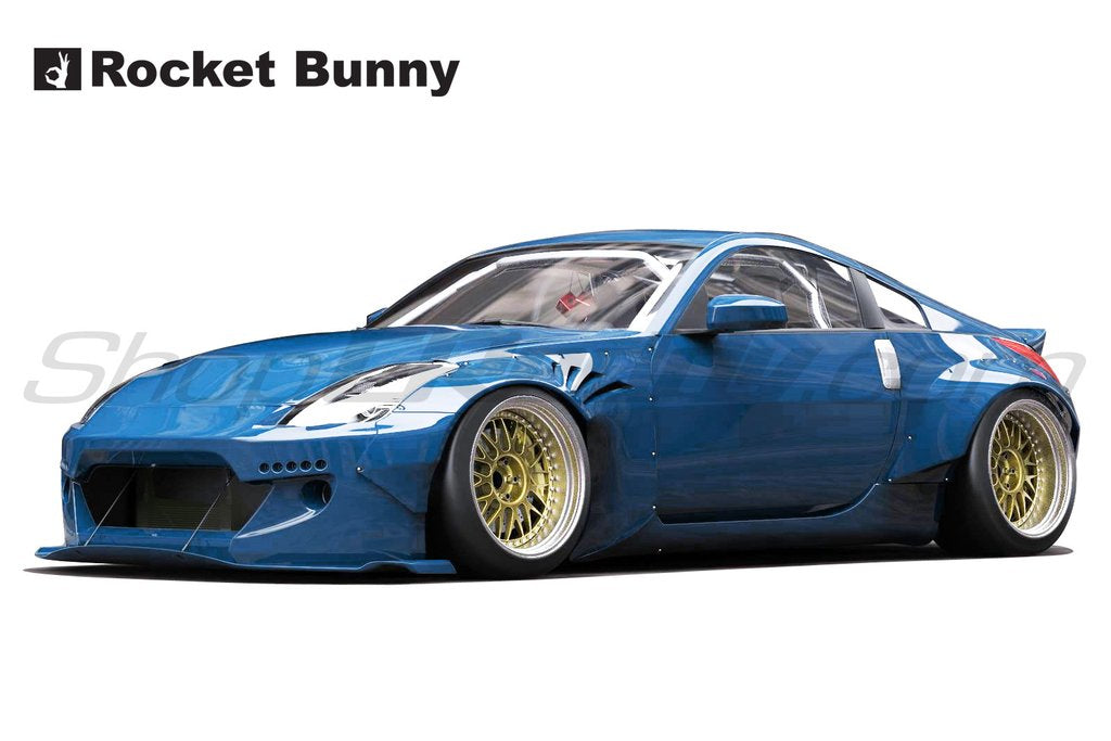 Rocket Bunny Full Wide-Body Aero Kit (FRP) - Nissan 350Z Z33
